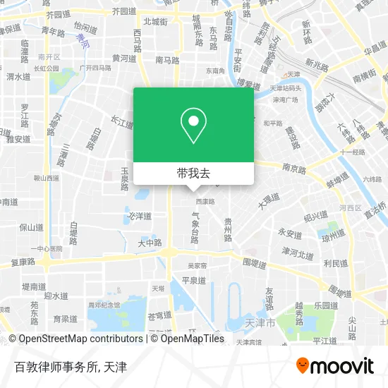 百敦律师事务所地图