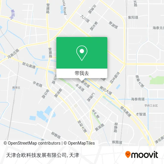 天津合欧科技发展有限公司地图