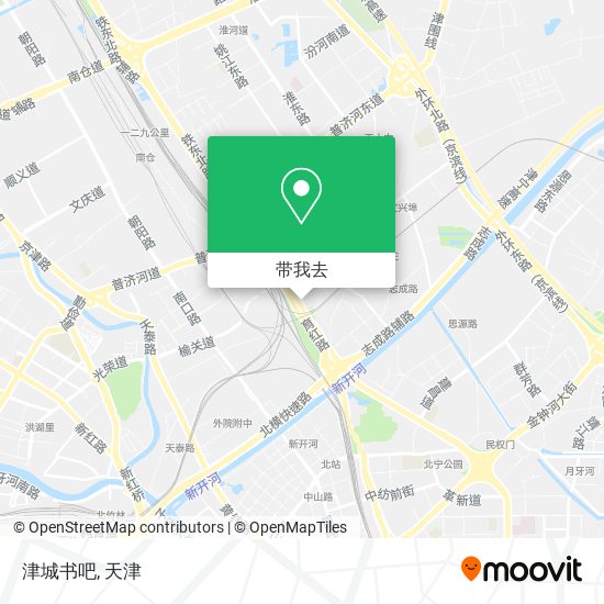 津城书吧地图