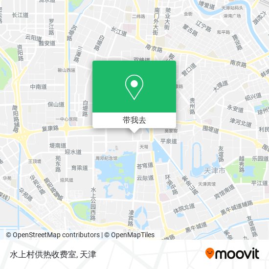 水上村供热收费室地图