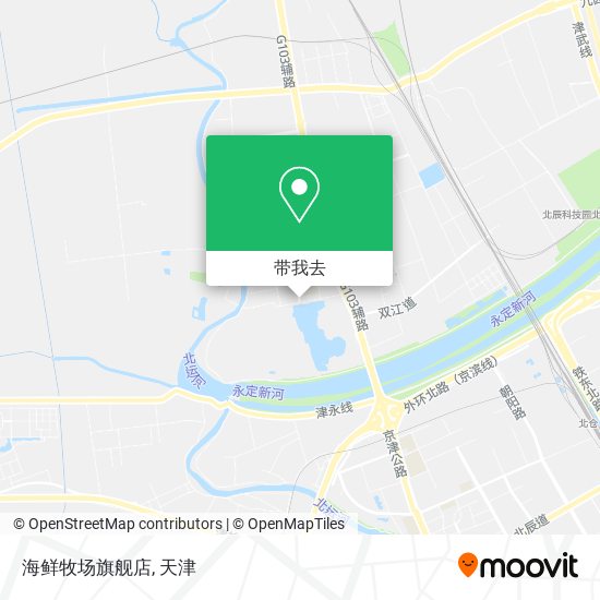 海鲜牧场旗舰店地图
