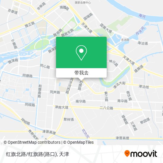 红旗北路/红旗路(路口)地图