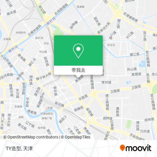 TY造型地图