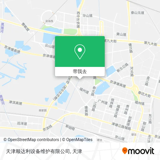 天津顺达利设备维护有限公司地图