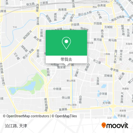 泊江路地图