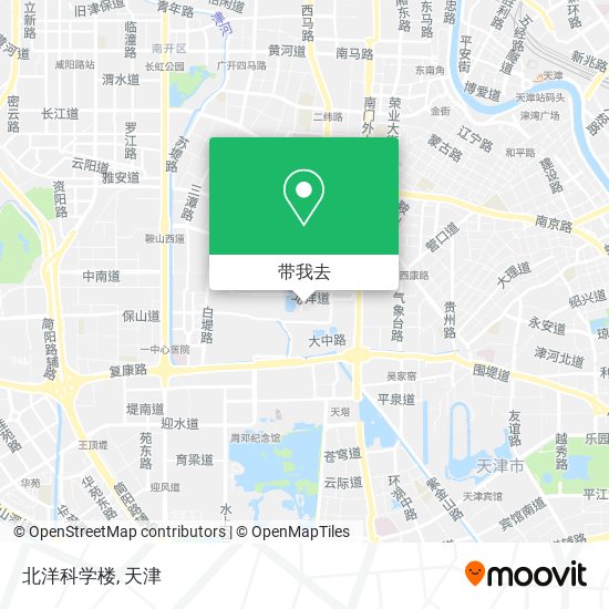 北洋科学楼地图