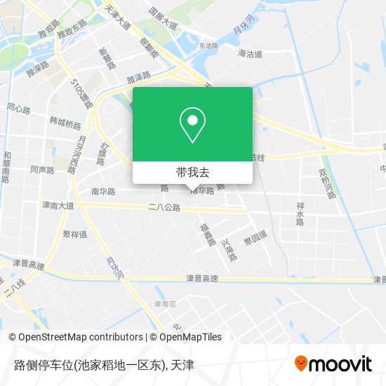 路侧停车位(池家稻地一区东)地图