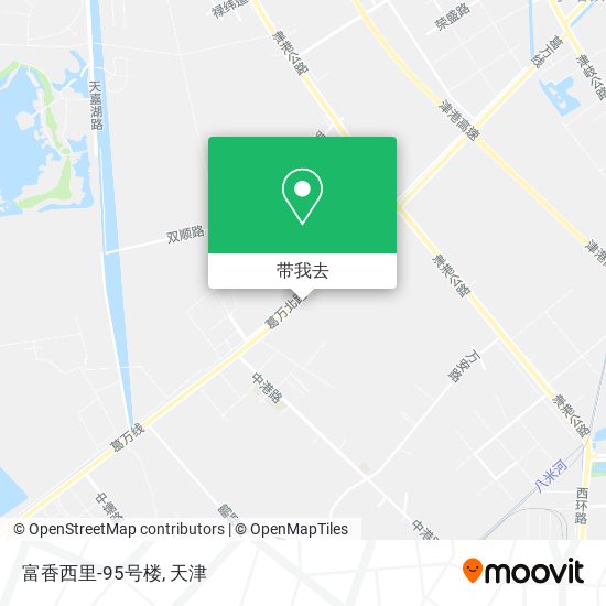 富香西里-95号楼地图