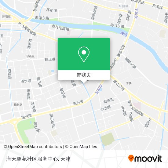 海天馨苑社区服务中心地图