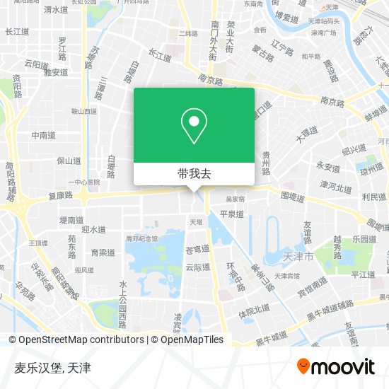 麦乐汉堡地图