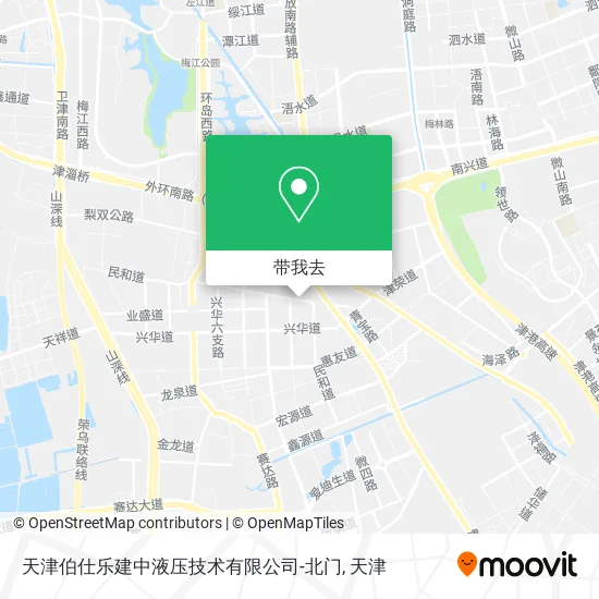 天津伯仕乐建中液压技术有限公司-北门地图