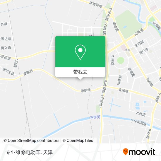 专业维修电动车地图
