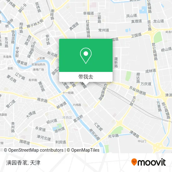 满园香茗地图