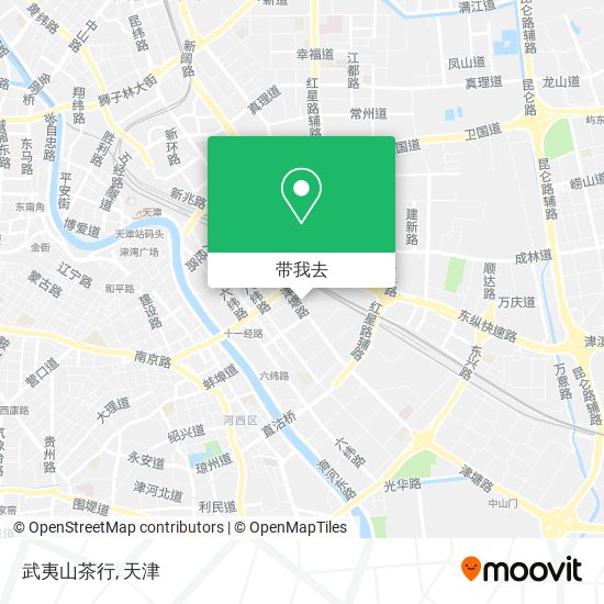 武夷山茶行地图