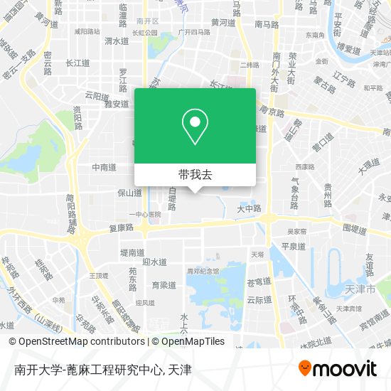南开大学-蓖麻工程研究中心地图