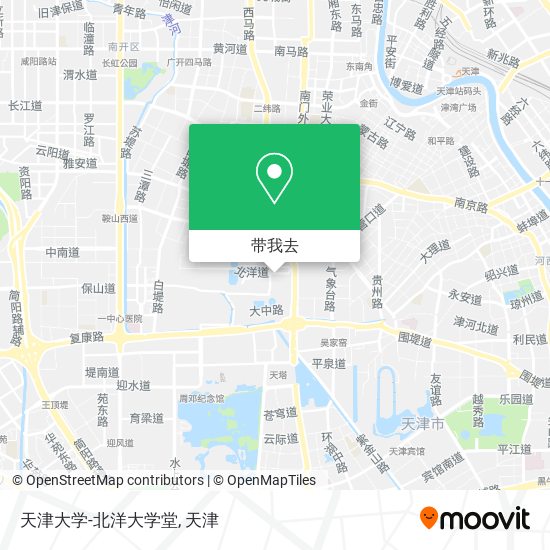 天津大学-北洋大学堂地图