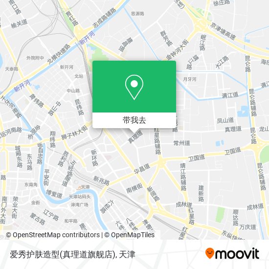 爱秀护肤造型(真理道旗舰店)地图