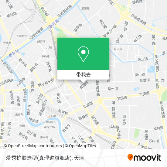 爱秀护肤造型(真理道旗舰店)地图