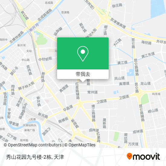 秀山花园九号楼-2栋地图