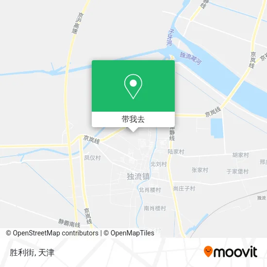 胜利街地图