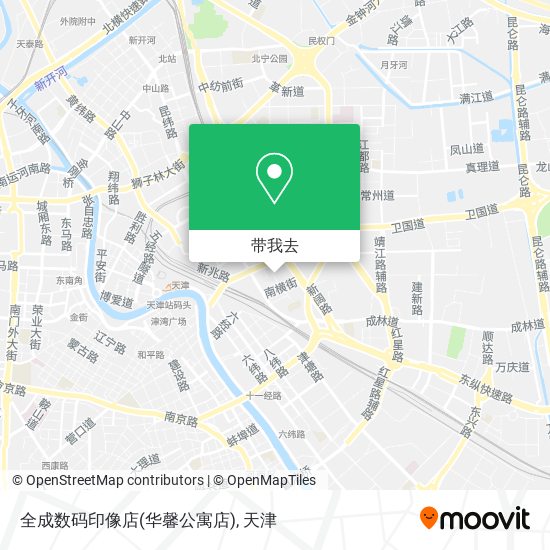 全成数码印像店(华馨公寓店)地图