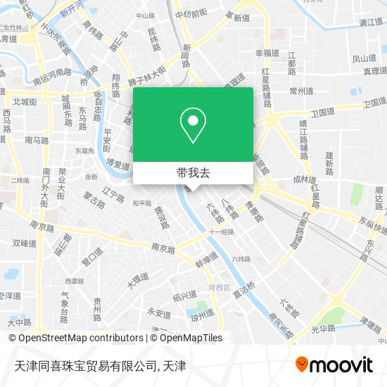 天津同喜珠宝贸易有限公司地图