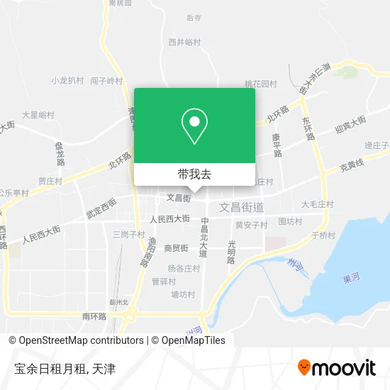 宝余日租月租地图