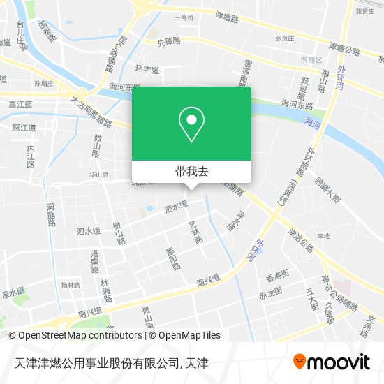 天津津燃公用事业股份有限公司地图