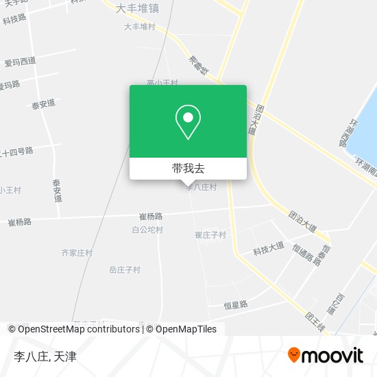 李八庄地图