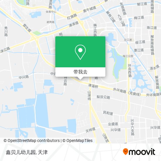 鑫贝儿幼儿园地图
