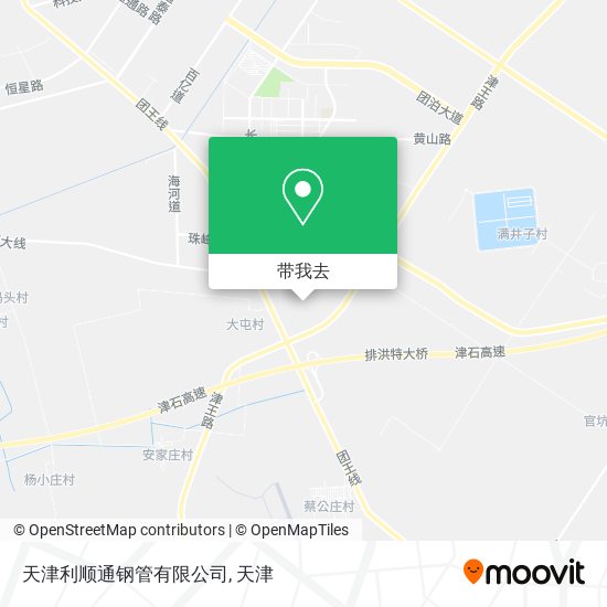 天津利顺通钢管有限公司地图