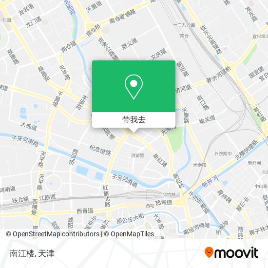 南江楼地图