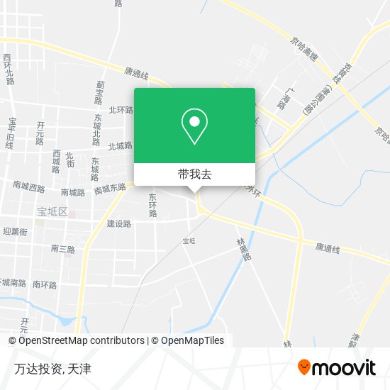 万达投资地图