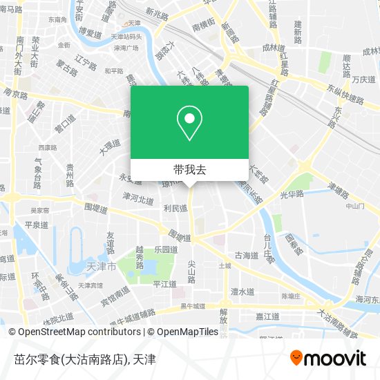 茁尔零食(大沽南路店)地图