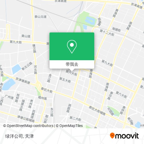 绿洋公司地图