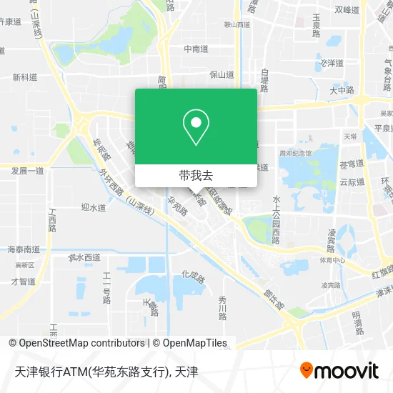 天津银行ATM(华苑东路支行)地图