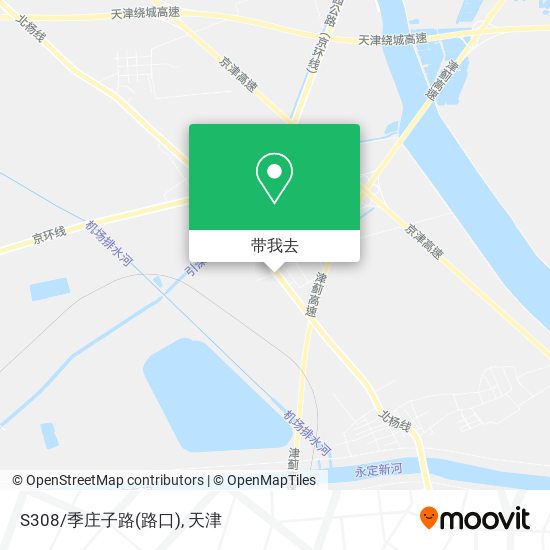 S308/季庄子路(路口)地图