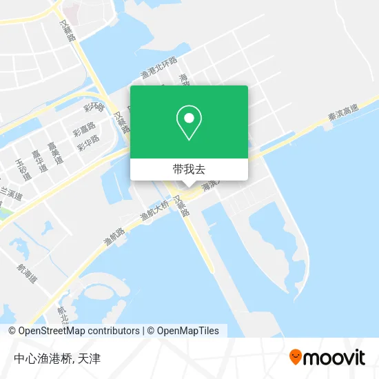 中心渔港桥地图