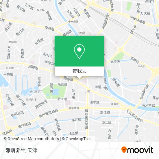 雅唐养生地图