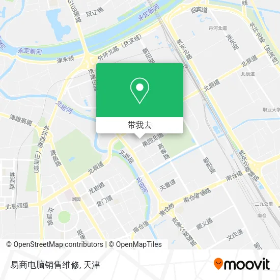 易商电脑销售维修地图