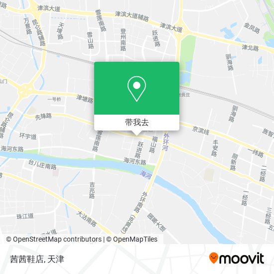 茜茜鞋店地图
