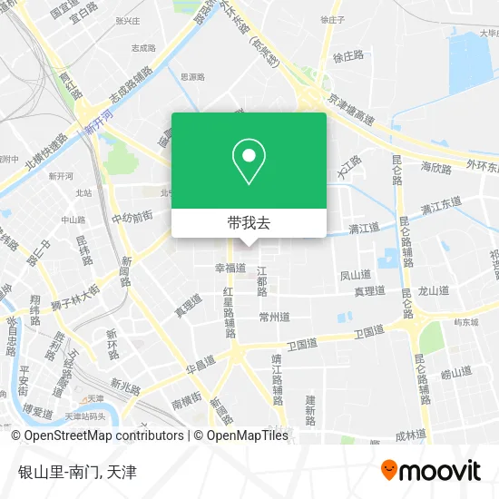 银山里-南门地图