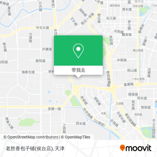 老胜香包子铺(侯台店)地图