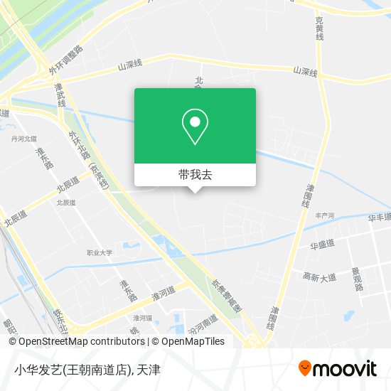 小华发艺(王朝南道店)地图