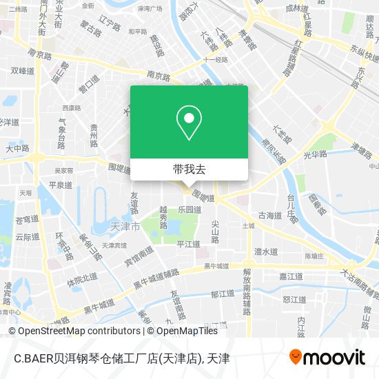 C.BAER贝洱钢琴仓储工厂店(天津店)地图