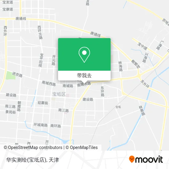 华实测绘(宝坻店)地图