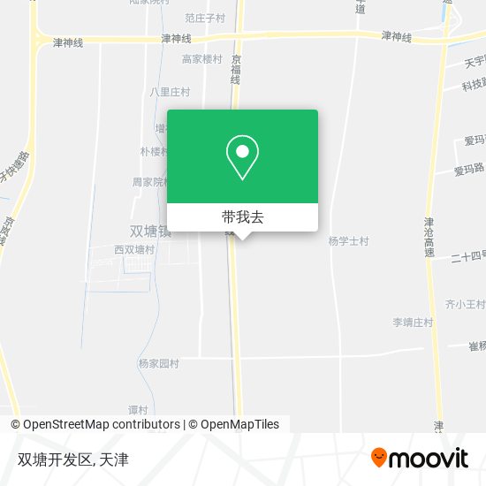 双塘开发区地图