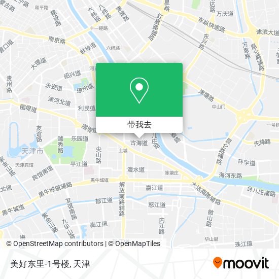 美好东里-1号楼地图