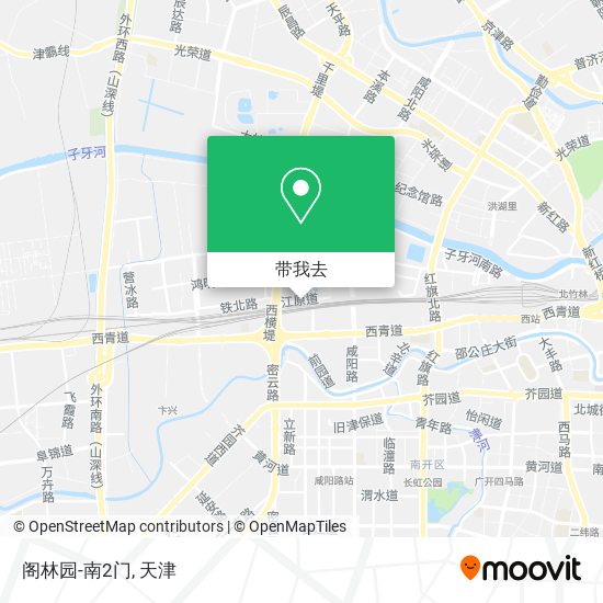 阁林园-南2门地图