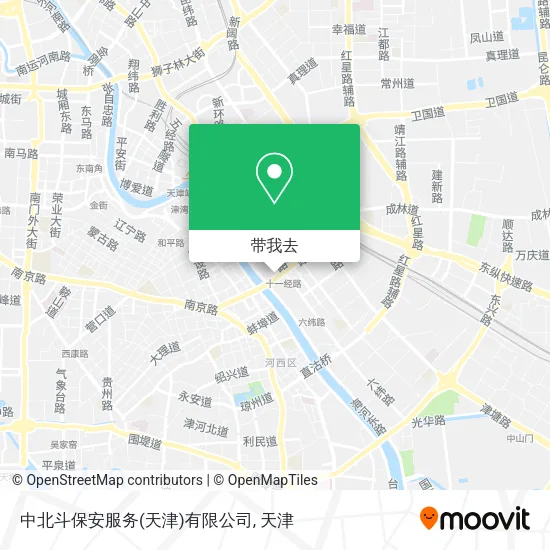 中北斗保安服务(天津)有限公司地图